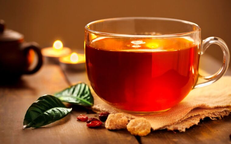 Çaji pa sheqer është një pije e lejuar në menunë e dietës së pijeve